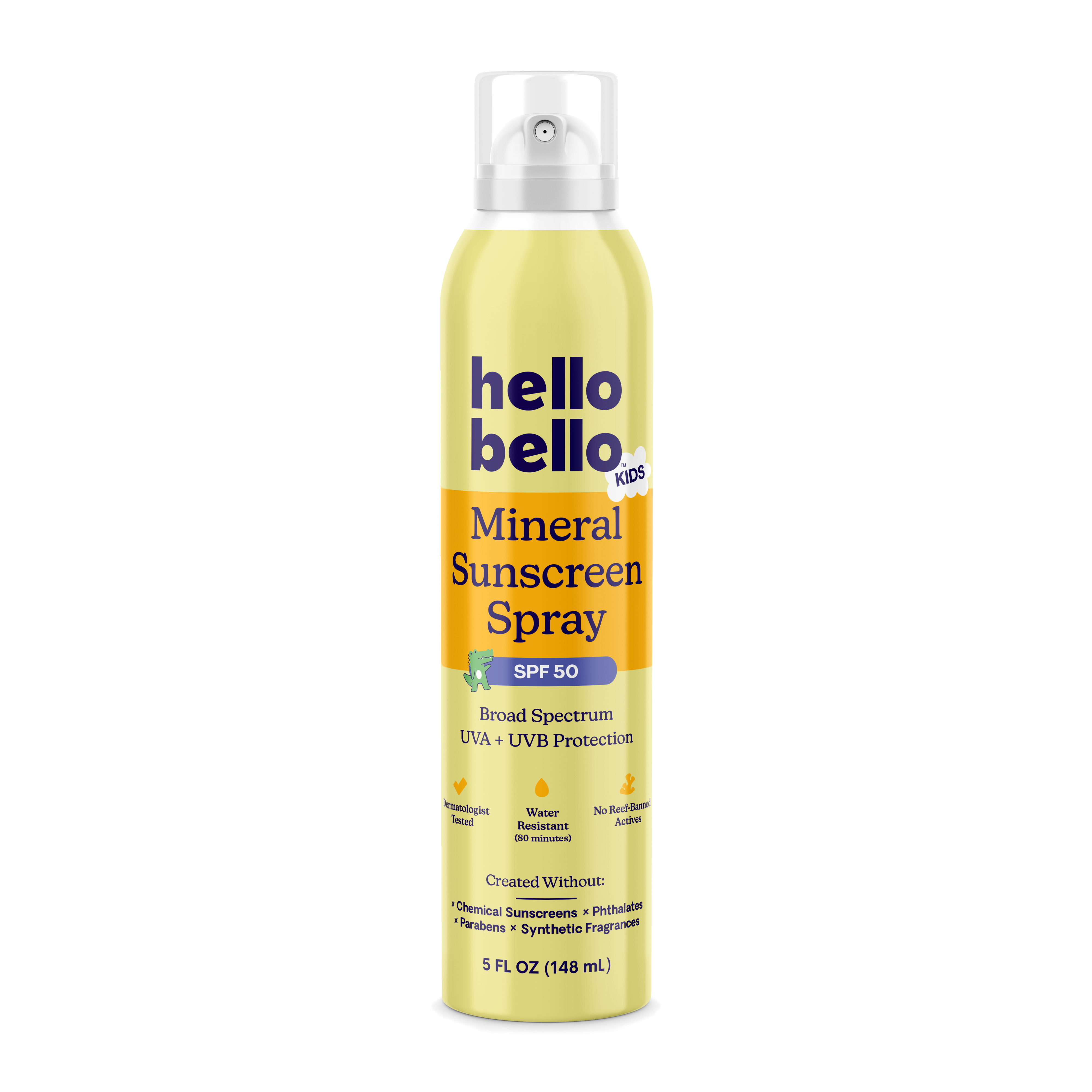 SPF 50 Kid's Mineral Sunscreen Spray | Hello Bello